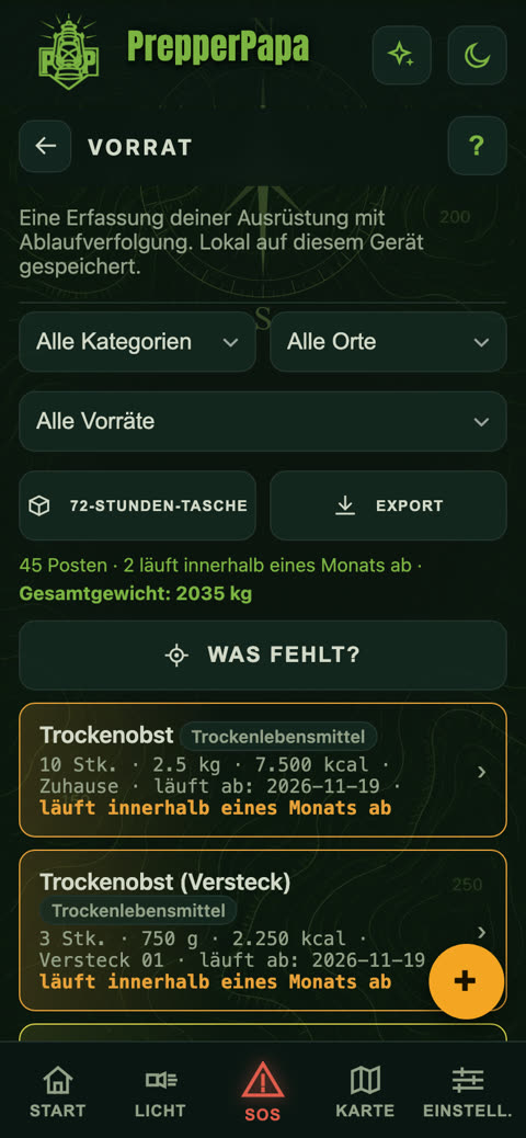 Vorrat