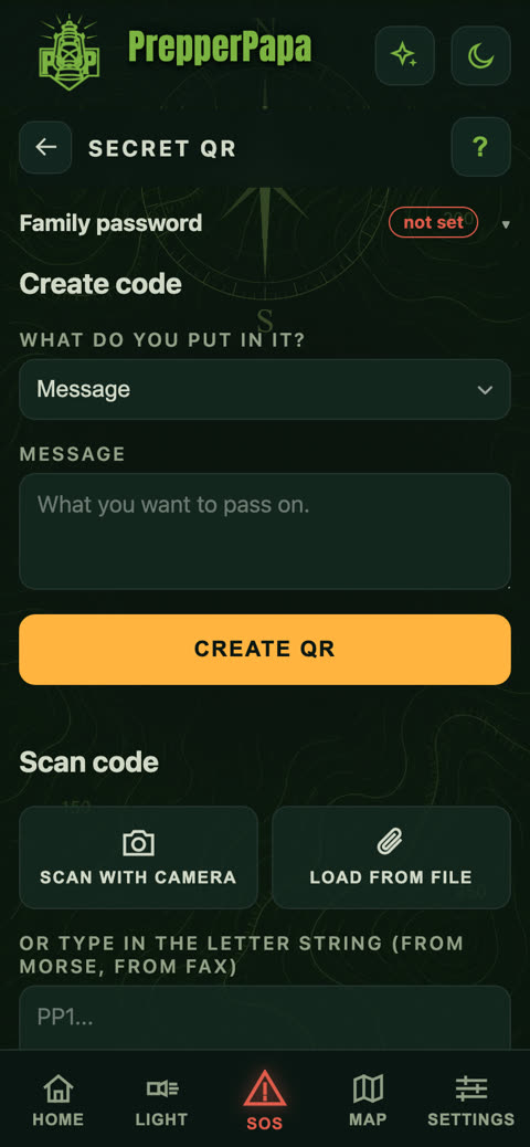 Secret QR