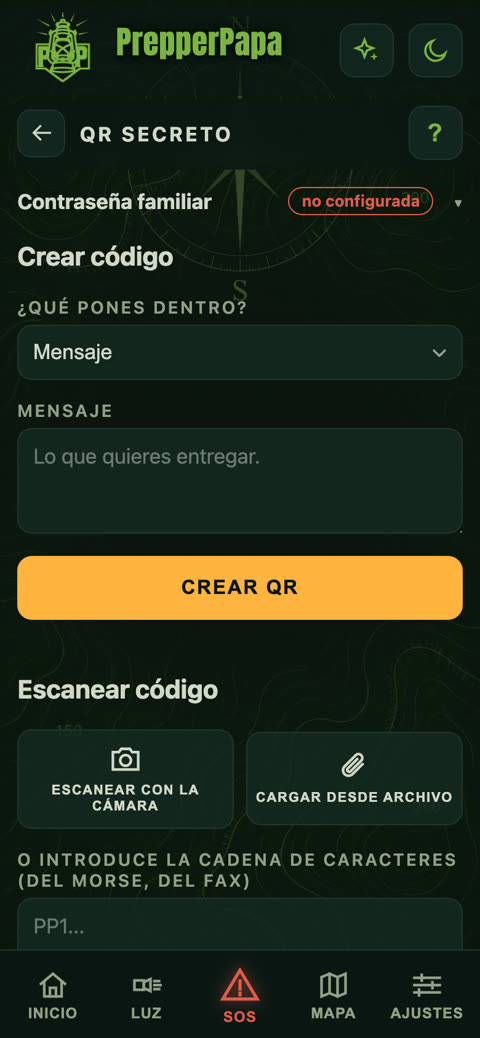 QR secreto