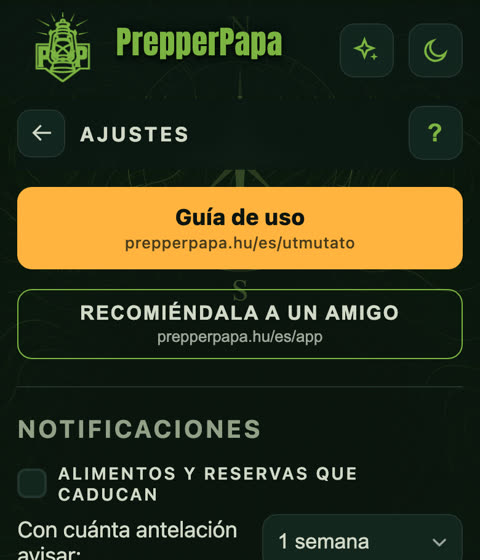 Ajustes