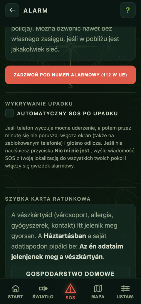 Wykrywanie upadku