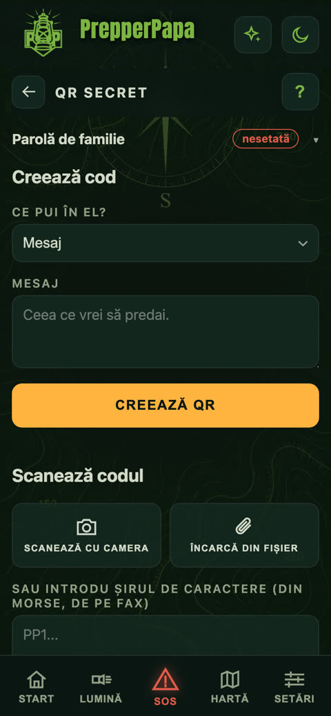 QR secret