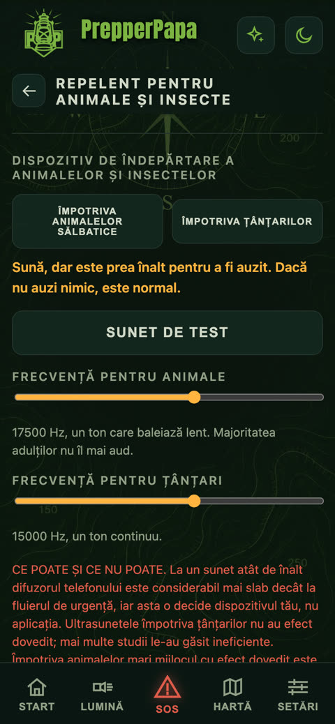 Repelent pentru animale și insecte