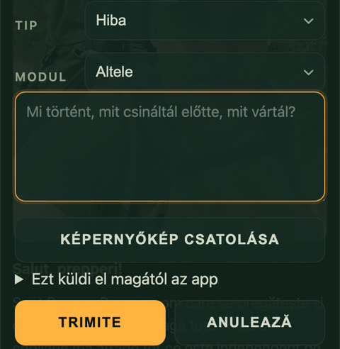 Trimite feedback