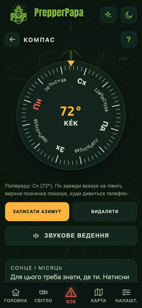 Орієнтування
