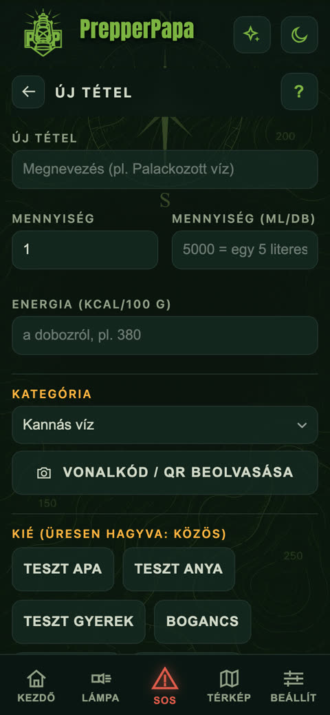 Készlet