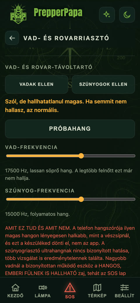 Vad- és rovarriasztó