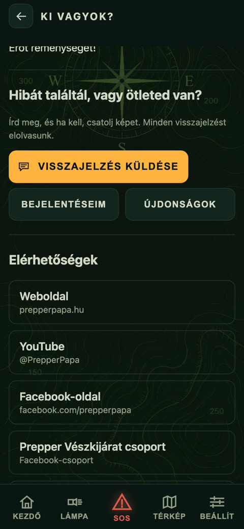 Visszajelzés küldése